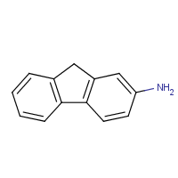 2-Aminofluorene formula graphical representation