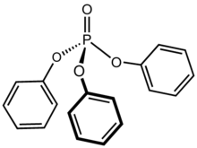 Triphenyl phosphate formula graphical representation