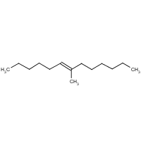 7-Methyl-6-tridecene formula graphical representation