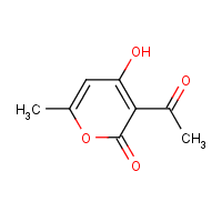 Dehydroacetic acid formula graphical representation