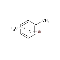 Xylyl bromide formula graphical representation