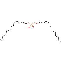 Di-n-dodecyl phosphate formula graphical representation