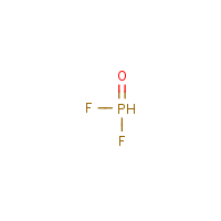 Phosphonic difluoride formula graphical representation
