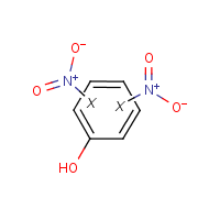 Dinitrophenol formula graphical representation