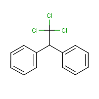 1,1,1-Trichloro-2,2-diphenylethane formula graphical representation