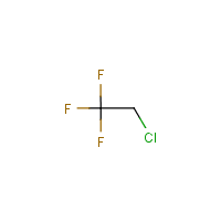 2-Chloro-1,1,1-trifluoroethane formula graphical representation