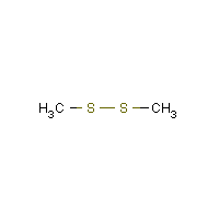 Dimethyl disulfide formula graphical representation