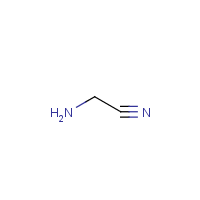 Aminoacetonitrile formula graphical representation