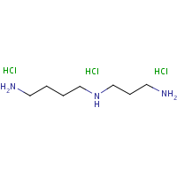 Spermidine trihydrochloride formula graphical representation