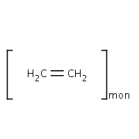 Ethene, homopolymer, chlorinated, chlorosulfonated formula graphical representation