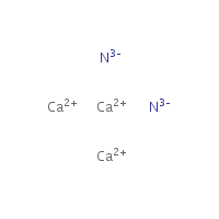Calcium nitride formula graphical representation