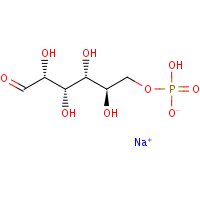 D-Glucose 6-phosphate sodium salt formula graphical representation