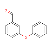 3-Phenoxybenzaldehyde formula graphical representation