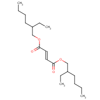 2-Ethylhexyl fumarate formula graphical representation