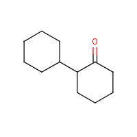 Bicyclohexanone formula graphical representation