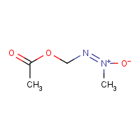Methylazoxymethanol acetate formula graphical representation