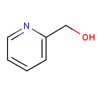 2-Pyridinemethanol formula graphical representation