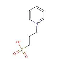 1-(3-Sulphonatopropyl)pyridinium formula graphical representation