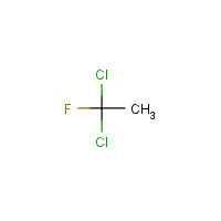 1,1-Dichloro-1-fluoroethane formula graphical representation