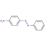p-Aminoazobenzene formula graphical representation