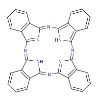 Phthalocyanine formula graphical representation