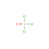 Vanadium oxytrichloride formula graphical representation