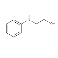 N-Phenylethanolamine formula graphical representation