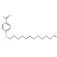 p-Dodecyloxybenzaldehyde formula graphical representation