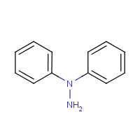 1,1-Diphenylhydrazine formula graphical representation