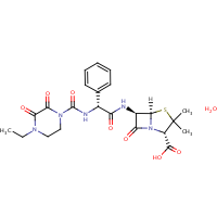 Piperacillin formula graphical representation