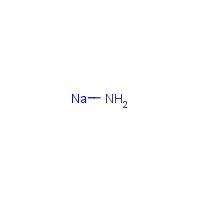 Sodium amide formula graphical representation