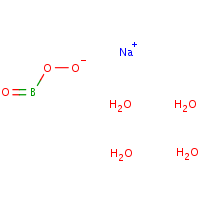 Sodium perborate tetrahydrate formula graphical representation