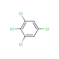 1,2,3,5-Tetrachlorobenzene formula graphical representation