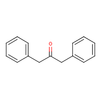 1,3-Diphenyl-2-propanone formula graphical representation