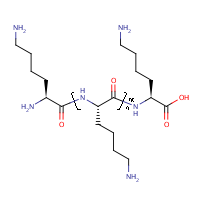 Poly-L-lysine hydrobromide formula graphical representation