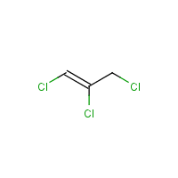 1,2,3-Trichloropropene formula graphical representation
