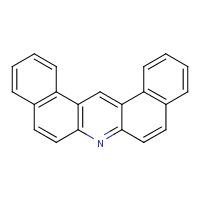 Dibenz(a,j)acridine formula graphical representation