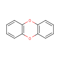Dibenzo-p-dioxin formula graphical representation