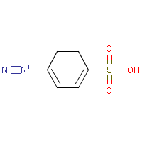 Diazobenzenesulfonic acid formula graphical representation