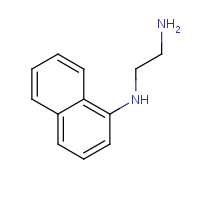 N-(1-Naphthyl)ethylenediamine formula graphical representation