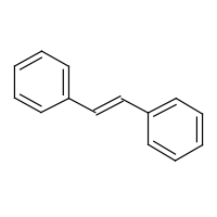 1,2-Diphenylethylene formula graphical representation