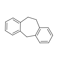 Dibenzocycloheptadiene formula graphical representation
