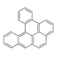 Dibenzo(a,l)pyrene formula graphical representation