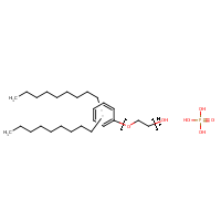 Polyoxyethylene dinonylphenyl ether phosphate formula graphical representation