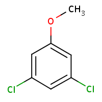 3,5-Dichloroanisole formula graphical representation