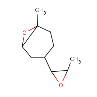 Limonene diepoxide formula graphical representation