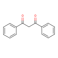 Dibenzoylmethane formula graphical representation