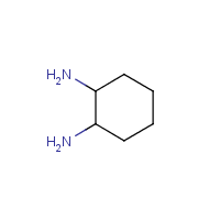 1,2-Diaminocyclohexane formula graphical representation
