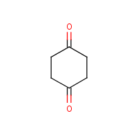 1,4-Cyclohexanedione formula graphical representation