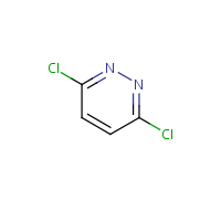 3,6-Dichloropyridazine formula graphical representation